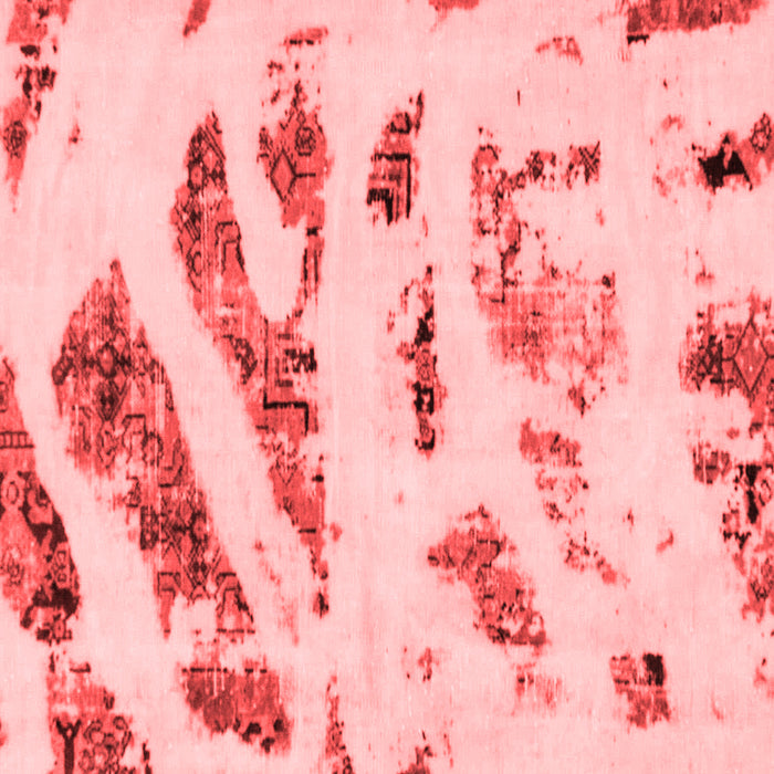 Machine Washable Abstract Red Modern Rug, wshabs1953red