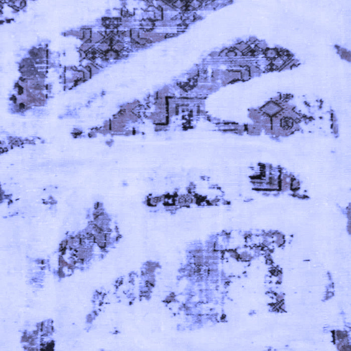 Abstract Blue Modern Rug, abs1953blu