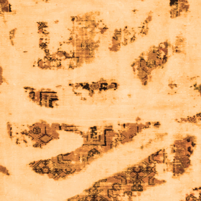 Machine Washable Abstract Orange Modern Area Rugs, wshabs1953org