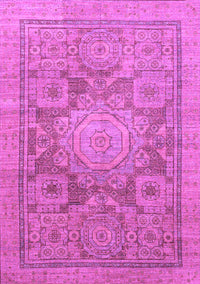 Abstract Purple Modern Rug, abs1954pur