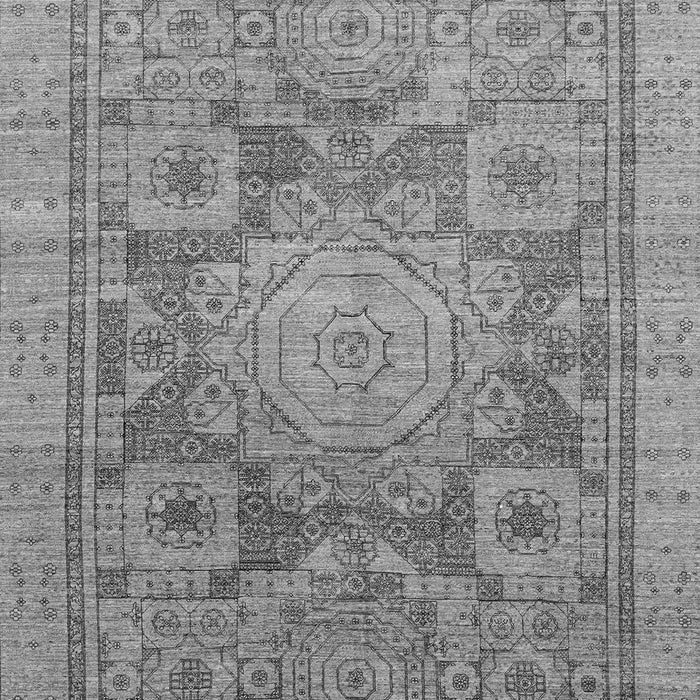 Abstract Gray Modern Rug, abs1954gry