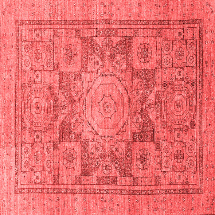 Abstract Red Modern Rug, abs1954red