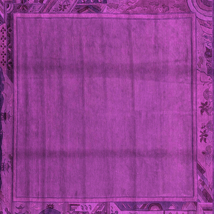Square Abstract Pink Modern Rug, abs1955pnk