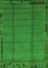 Abstract Green Modern Rug, abs1955grn