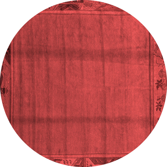 Machine Washable Abstract Red Modern Rug, wshabs1955red