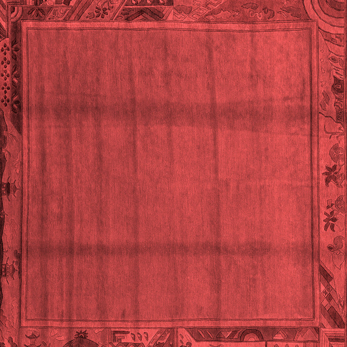 Abstract Red Modern Rug, abs1955red