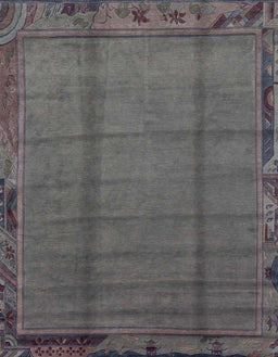Abstract Gray Modern Rug, abs1955