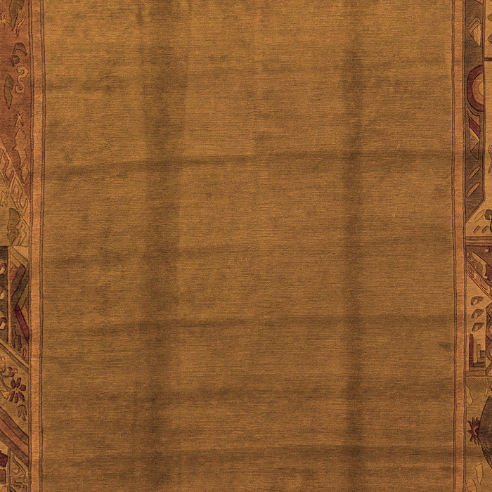 Machine Washable Abstract Orange Modern Area Rugs, wshabs1955org