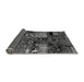 Sideview of Patchwork Gray Transitional Rug, abs1956gry