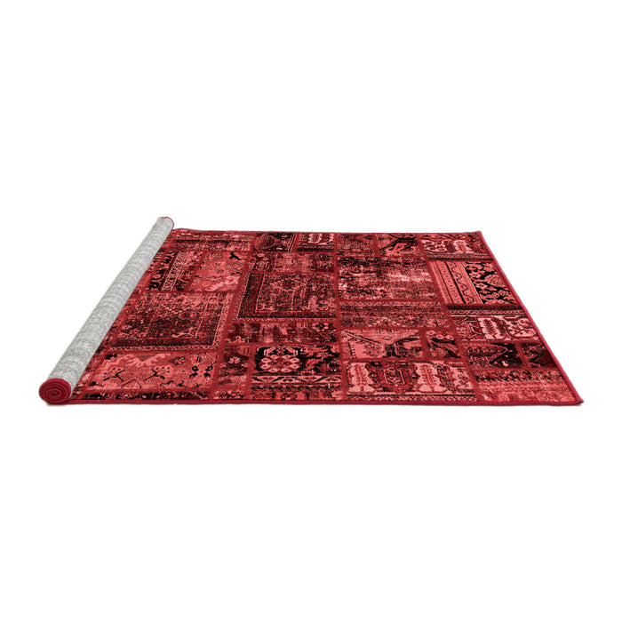 Transitional Red Washable Rugs