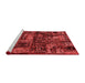 Transitional Red Washable Rugs