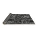 Sideview of Patchwork Gray Transitional Rug, abs1957gry