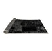 Sideview of Abstract Gray Modern Rug, abs1958gry