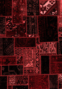 Abstract Red Modern Rug, abs1958red