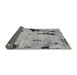 Sideview of Abstract Gray Modern Rug, abs1959gry