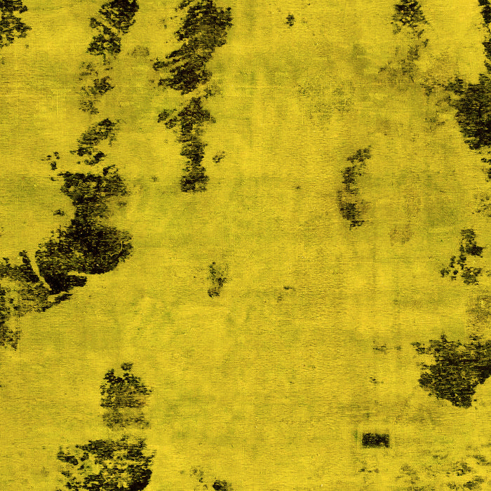 Abstract Yellow Modern Rug, abs1959yw
