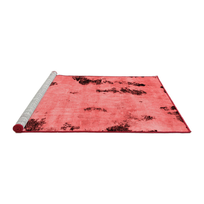 Modern Red Washable Rugs