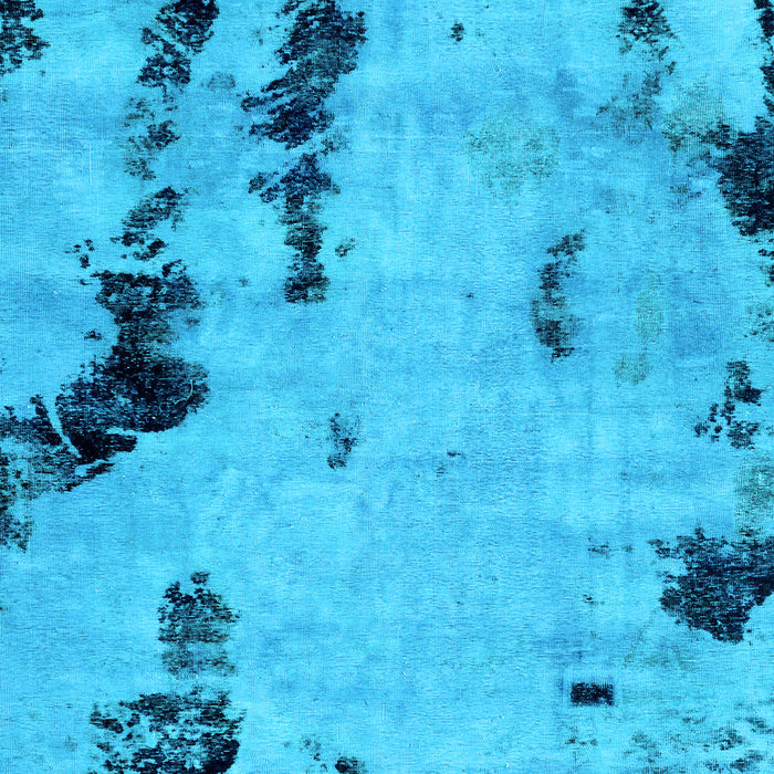 Abstract Light Blue Modern Rug, abs1959lblu