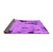 Sideview of Abstract Pink Modern Rug, abs1959pnk