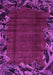 Machine Washable Abstract Pink Modern Rug, wshabs1960pnk