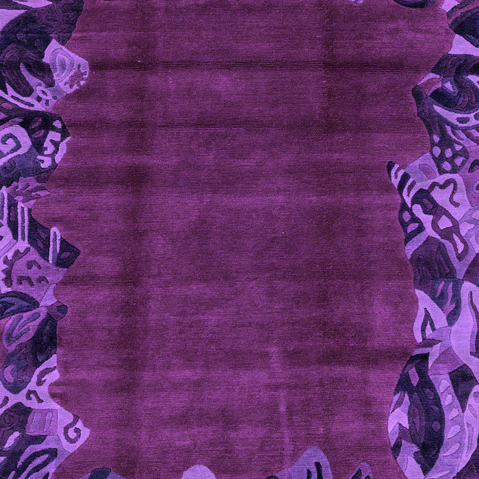 Abstract Purple Modern Rug, abs1960pur
