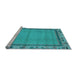 Sideview of Machine Washable Oriental Light Blue Asian Inspired Rug, wshabs1961lblu