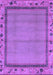Machine Washable Oriental Purple Asian Inspired Area Rugs, wshabs1961pur