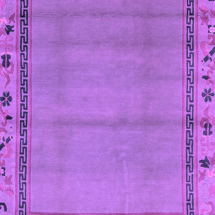 Machine Washable Oriental Purple Asian Inspired Area Rugs, wshabs1961pur