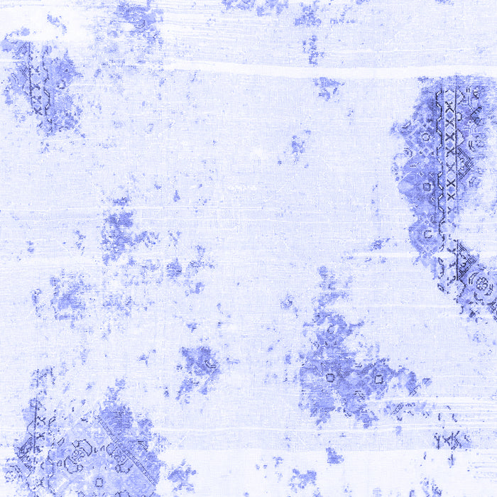 Machine Washable Abstract Blue Modern Rug, wshabs1962blu