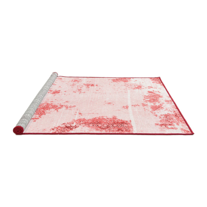 Modern Red Washable Rugs