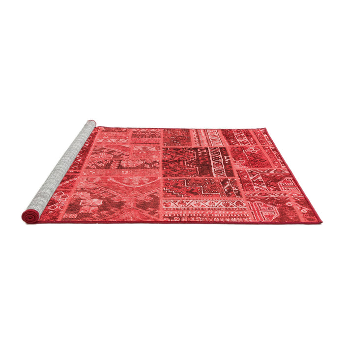Transitional Red Washable Rugs