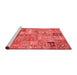 Transitional Red Washable Rugs