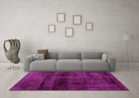 Machine Washable Abstract Pink Modern Rug, wshabs1966pnk