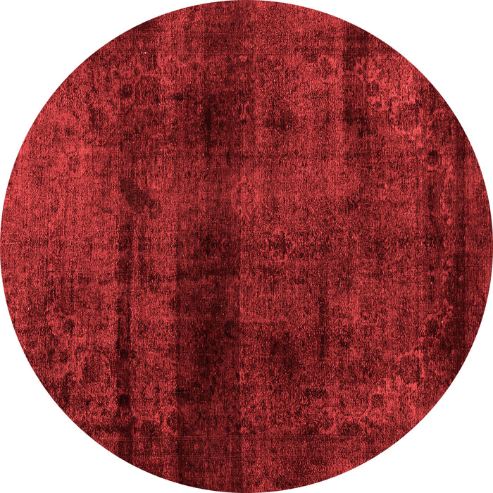 Machine Washable Abstract Red Modern Rug, wshabs1966red