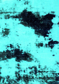 Abstract Turquoise Modern Rug, abs1967turq