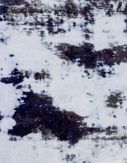 Machine Washable Abstract Blue Rug, wshabs1967