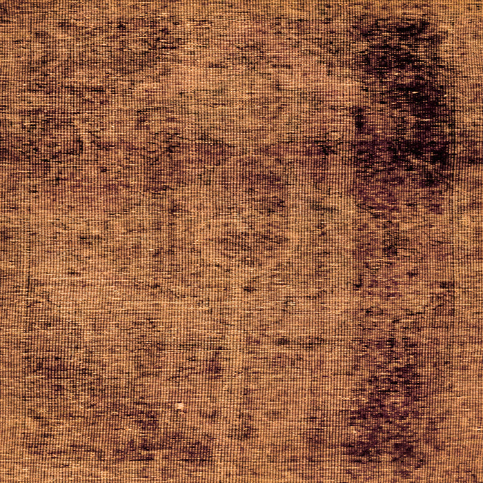 Square Abstract Orange Modern Rug, abs1968org