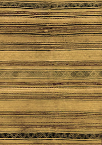 Abstract Brown Modern Rug, abs1969brn