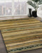 Machine Washable Abstract Gold Rug in a Family Room, wshabs1969