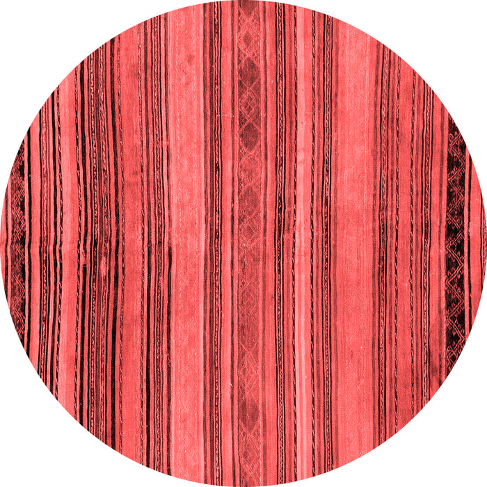 Machine Washable Abstract Red Modern Rug, wshabs1969red