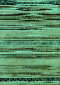 Abstract Turquoise Modern Rug, abs1969turq