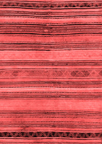 Abstract Red Modern Rug, abs1969red