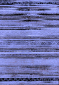 Abstract Blue Modern Rug, abs1969blu