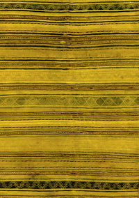 Abstract Yellow Modern Rug, abs1969yw