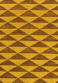 Abstract Yellow Modern Rug, abs196yw