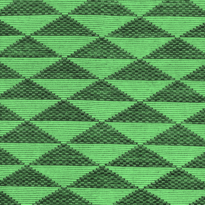 Machine Washable Abstract Emerald Green Modern Area Rugs, wshabs196emgrn