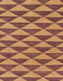 Abstract Fire Brick Red Modern Rug, abs196
