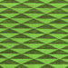 Square Abstract Green Modern Rug, abs196grn