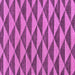 Square Machine Washable Abstract Purple Modern Area Rugs, wshabs196pur