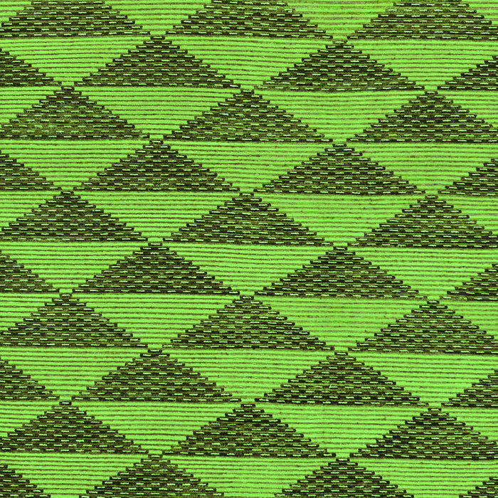 Machine Washable Abstract Green Modern Area Rugs, wshabs196grn